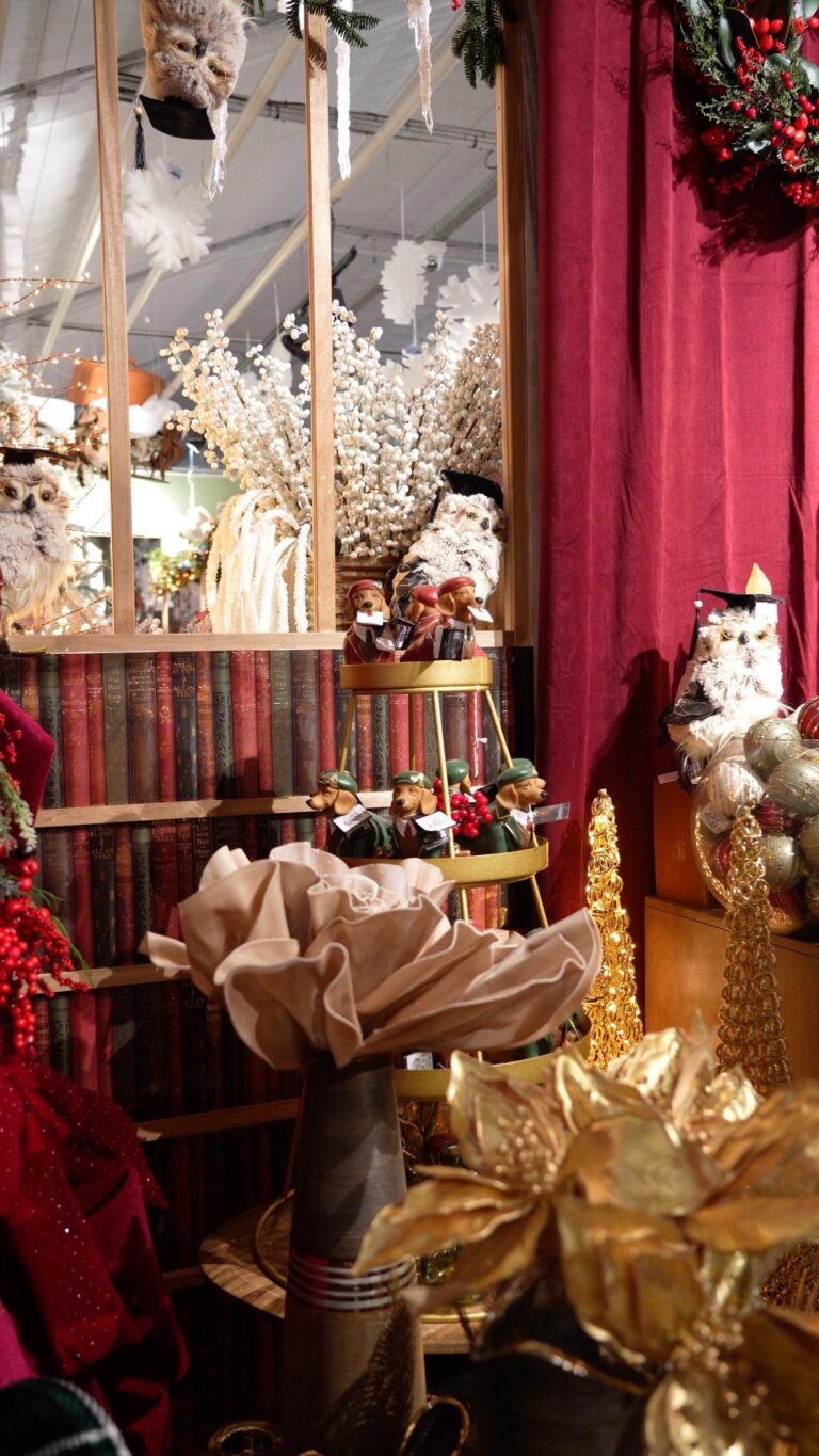 Décoration de Noël chez Tropic Plantes à Caveirac